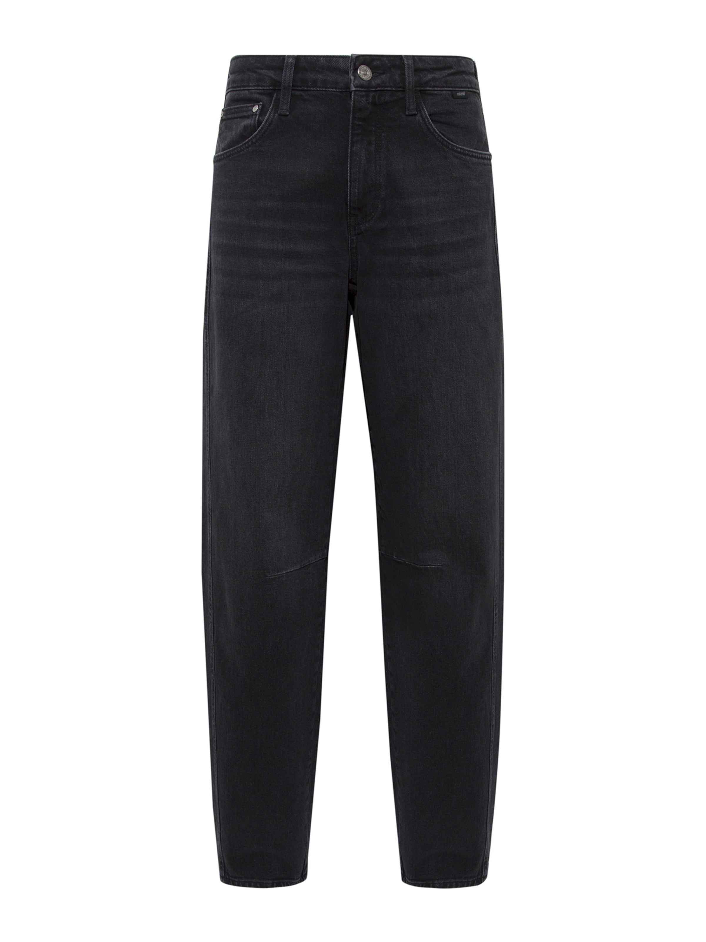 Mavi Loosefit Jeans 'LEILA' in Schwarz: Vorderseite