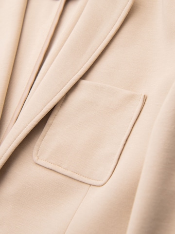 Coupe regular Veste de costume Ombre en beige