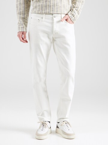 JACK & JONES Слим Джинсы 'JJIGlenn JJOriginal' в Белый: спереди