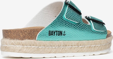 Bayton - Sapato aberto 'Alcee' em verde