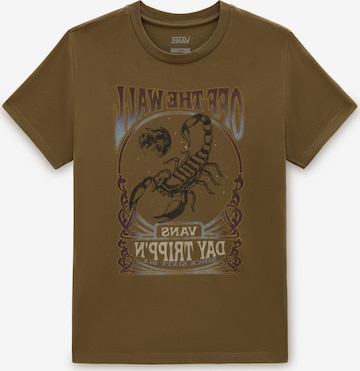 VANS Shirt 'SCORP TRIP BFF' in Brown: front