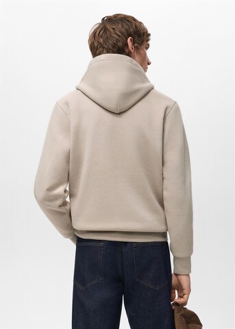 MANGO MAN Sweatshirt 'Bono' in Beige