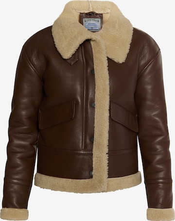 DreiMaster Vintage Between-season jacket in Brown: front