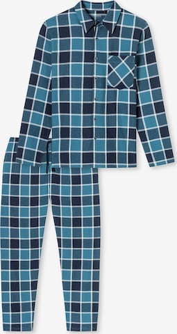 SCHIESSER Pyjama in Blau: Vorderseite