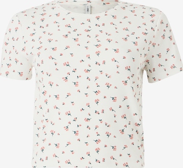 ONLY Футболка 'ONLFENJA' в Белый: спереди