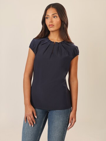 APART Bluse in Blau: Vorderseite