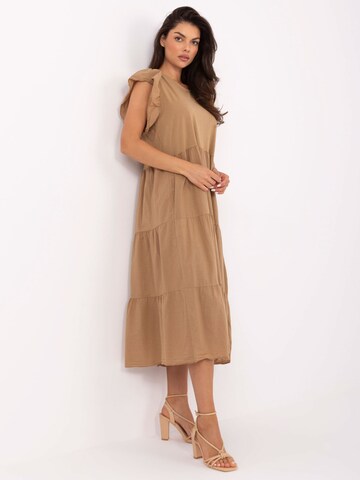 Madnezz House Kleid in Beige