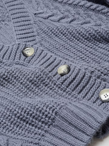 MANGO Knit Cardigan 'Pirouete' in Grey