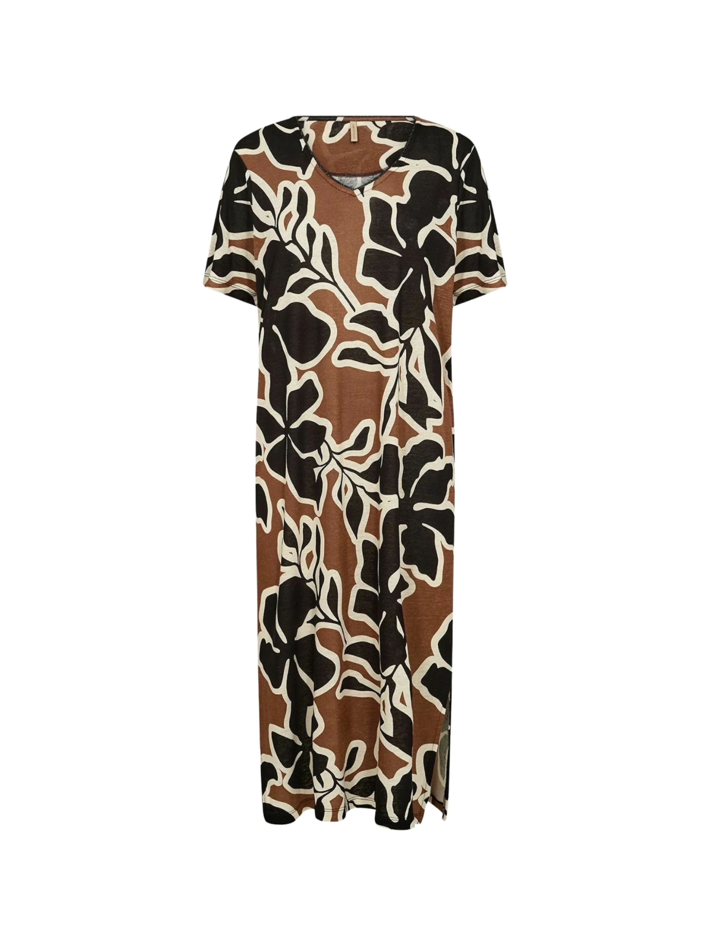 Robe ' SC-FIOLA ' Soyaconcept en marron : devant