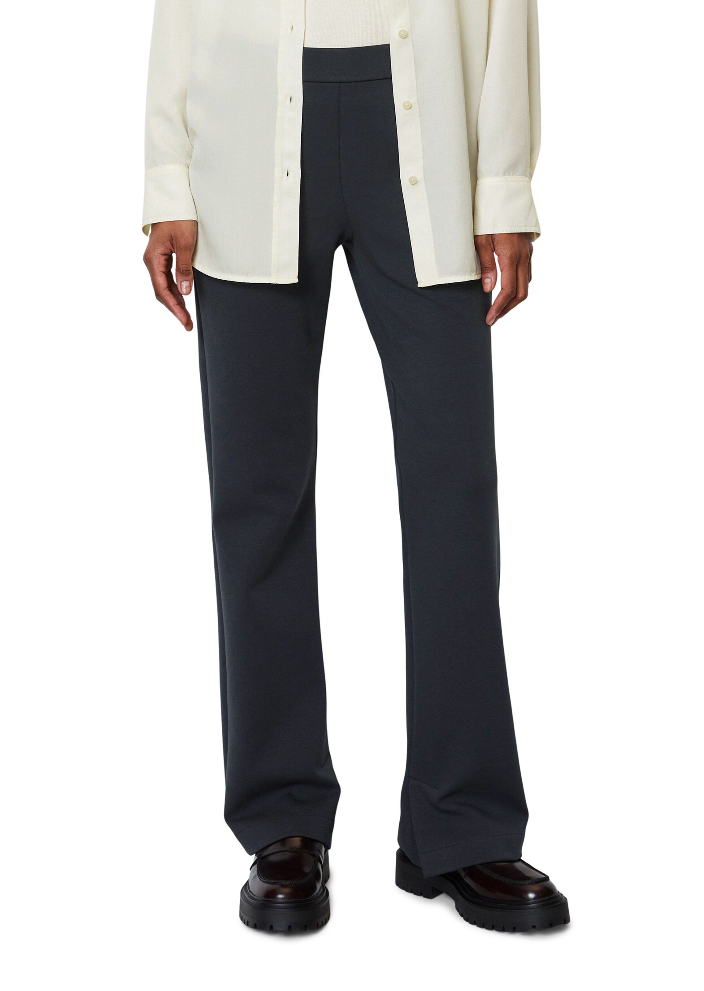 Marc O'Polo Regularen Hlače | modra barva: sprednja stran