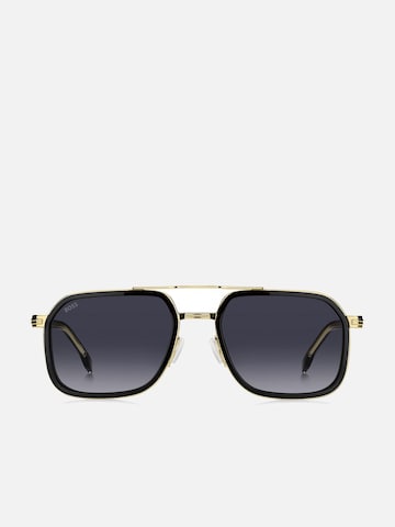 HUGO BOSS - Gafas de sol 'Hugo Boss BOSS 1724/S Grey gold 55/19/150 MAN Sunglasses' en negro: frente