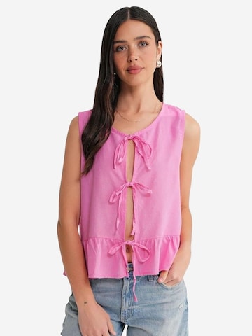 Chemisier MixRay en rose : devant