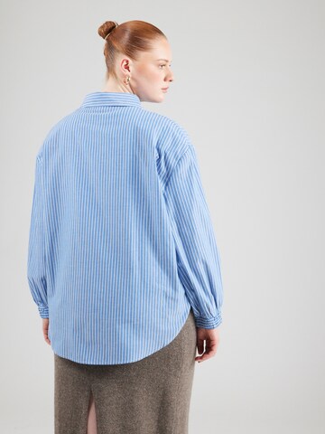 Camicia da donna 'Cararja' di ONLY Carmakoma in blu