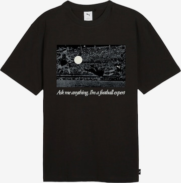 PUMATehnička sportska majica - crna boja: prednji dio