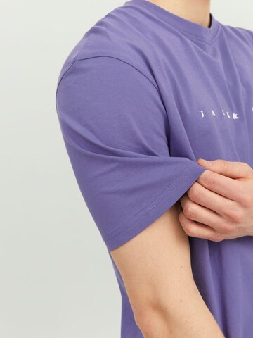 JACK & JONES Shirt in Purple