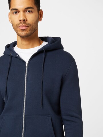 ABOUT YOU Sweatjacke 'Bjarne' in Blau