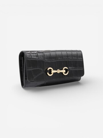 Cheval Firenze Wallet 'GRANT CROC' in Black