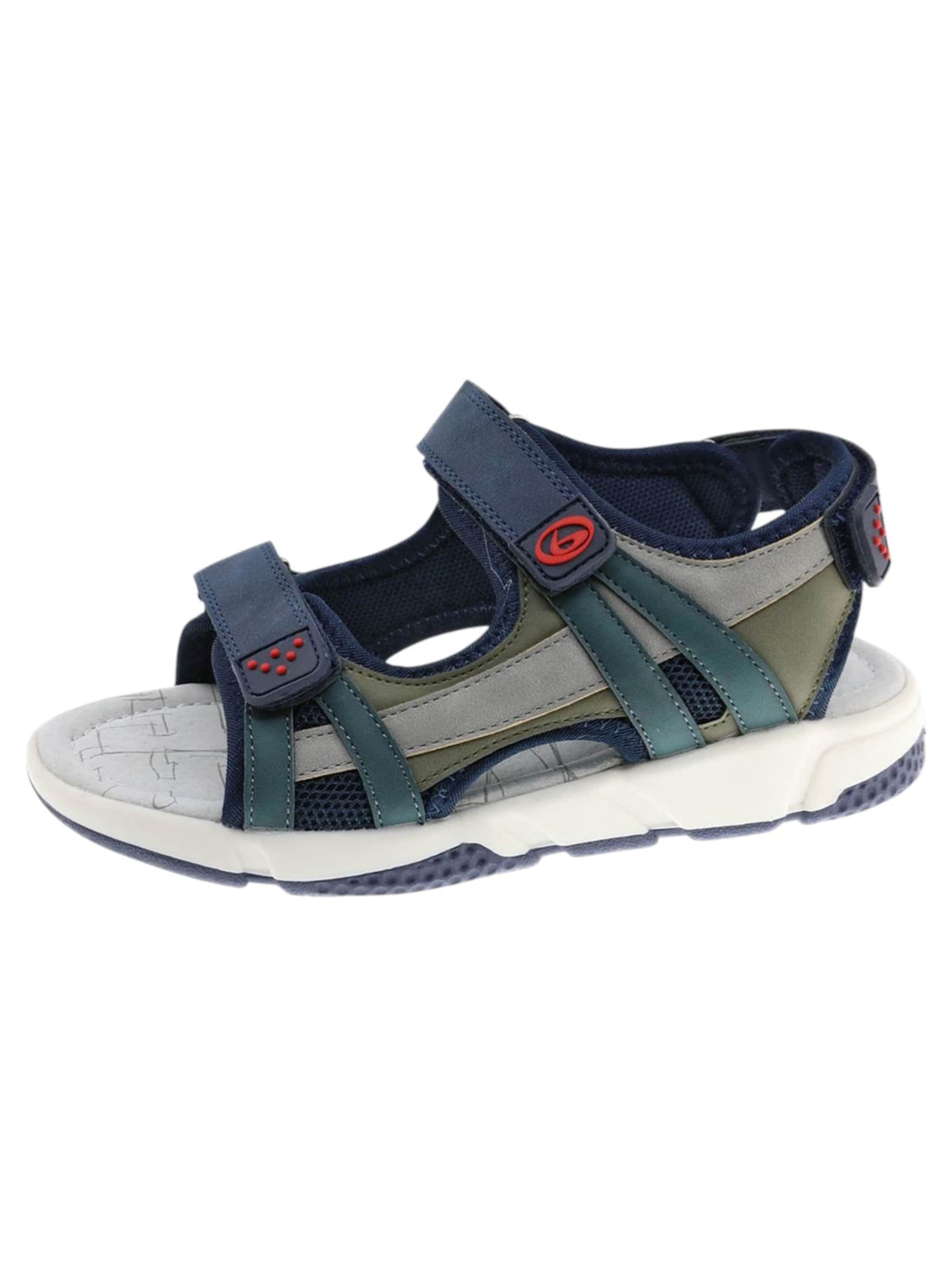 Beppi - Zapatos abiertos en azul: frente