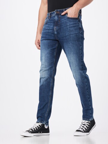 !Solid Slim fit Jeans 'Kevin' in Blue: front