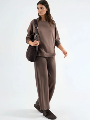 Tuta da jogging di Hiccup in marrone: frontale