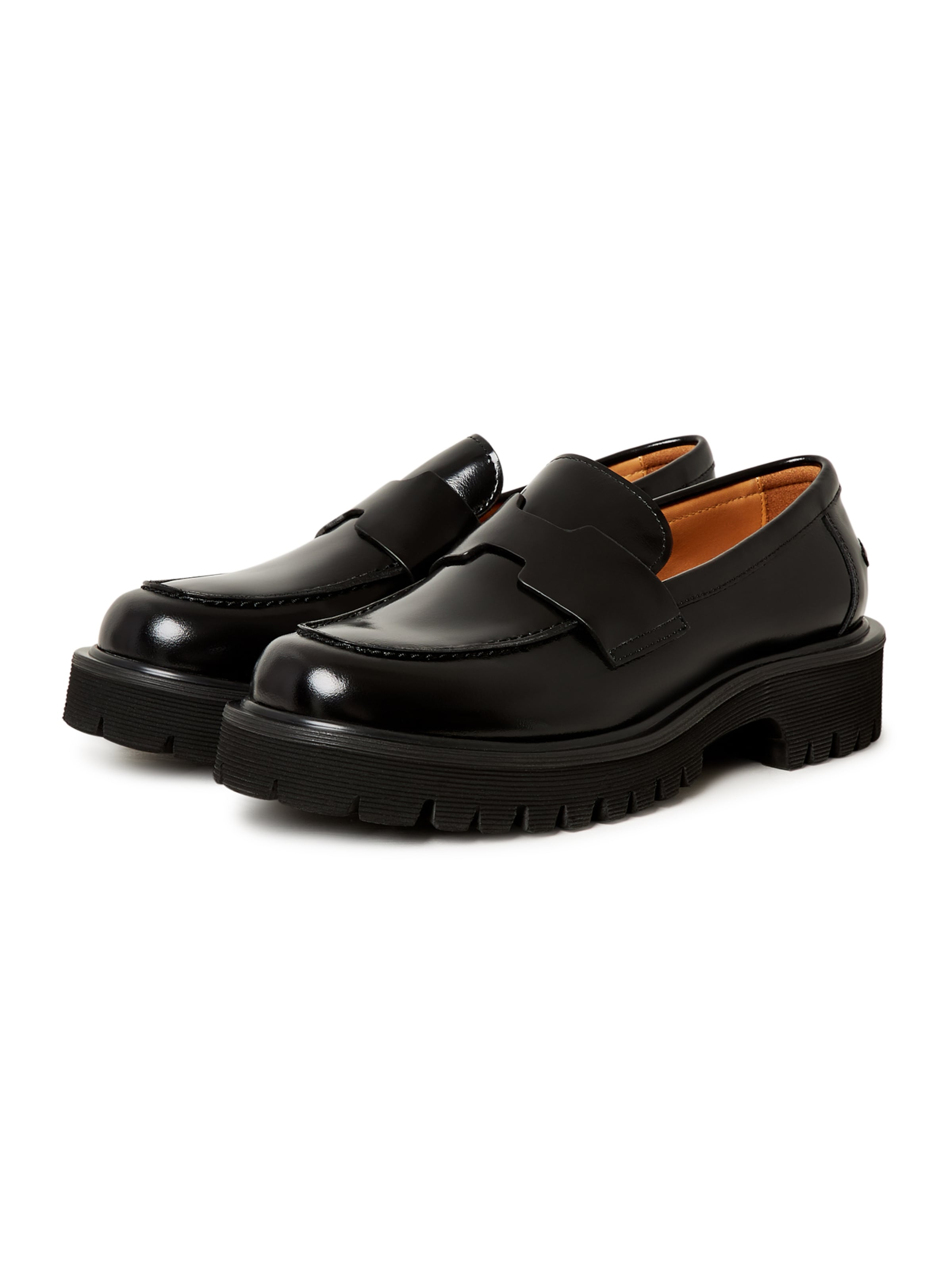 CESARE GASPARI Moccasin in Black