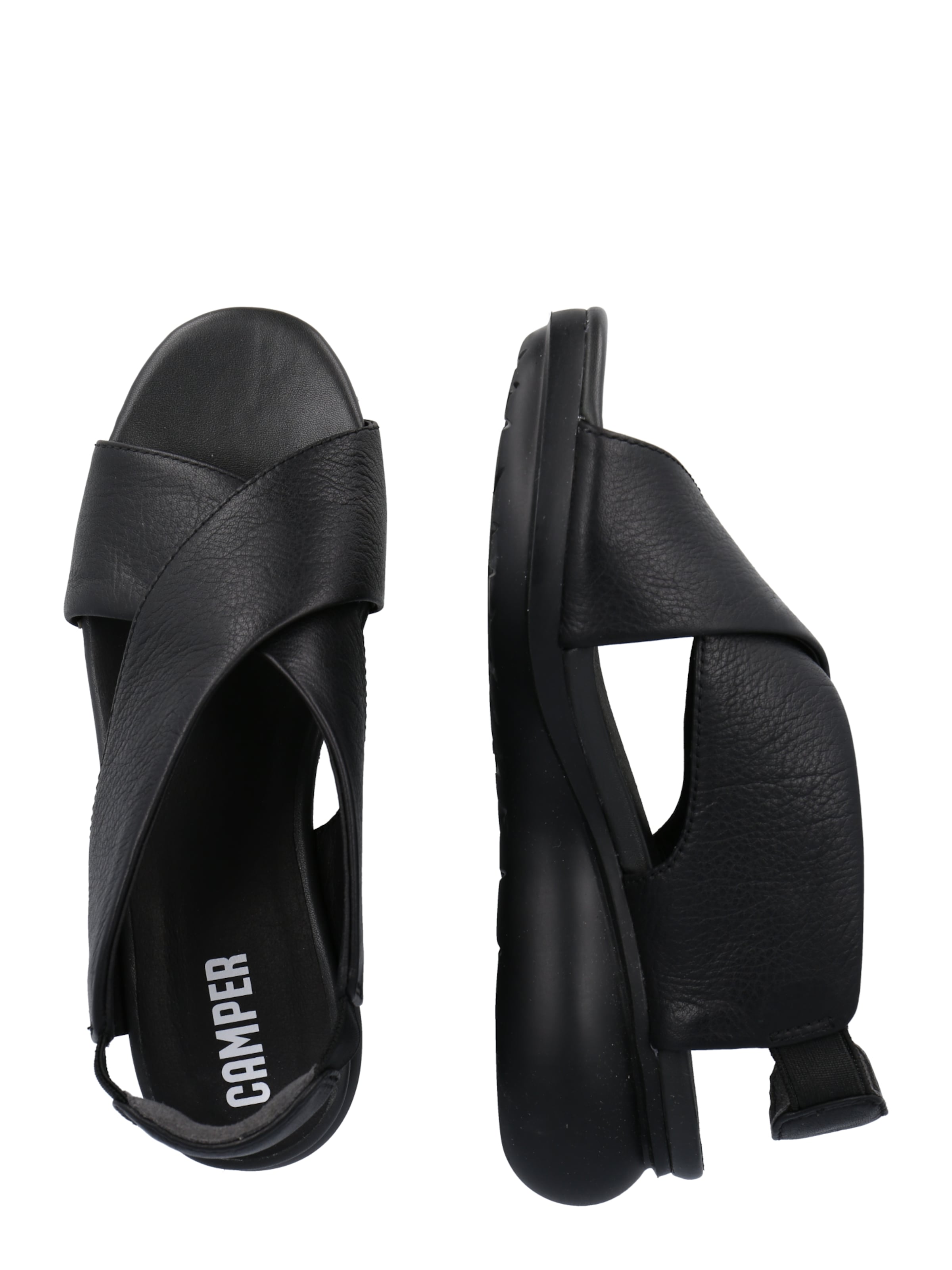 Sandales à lanières CAMPER en noir