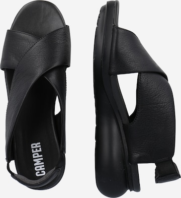 CAMPER Strap Sandals in Black