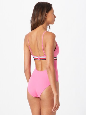 Tommy Hilfiger Underwear Triangel Badeanzug in Pink