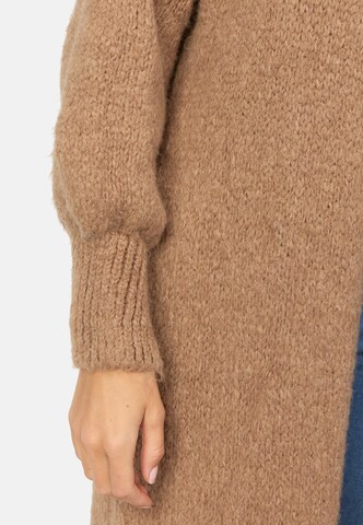 Decay Knit Cardigan in Brown