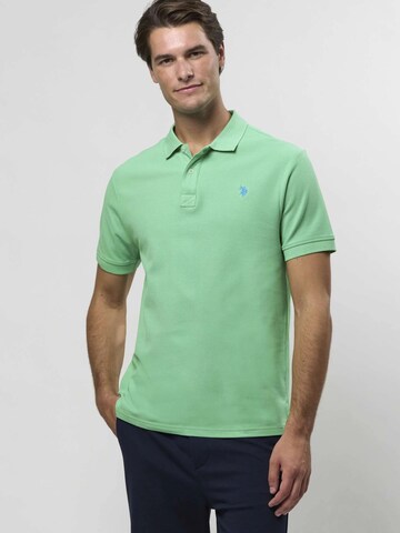 U.S. POLO ASSN. Bluser & t-shirts 'UMALFRED' i grøn: forside