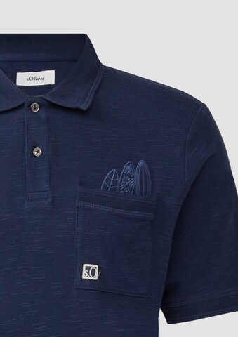 T-Shirt s.Oliver en bleu