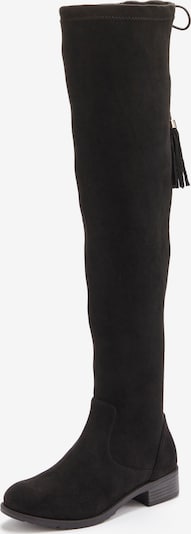 LASCANA Overknees in schwarz, Produktansicht