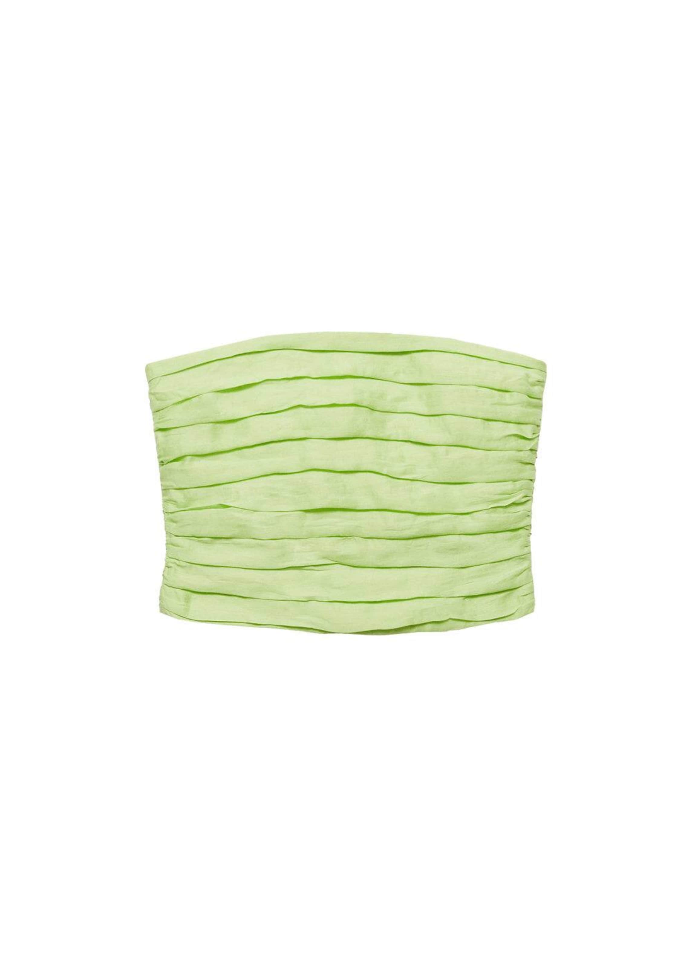 MANGO Top 'Lime' - sárga: elől