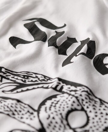 T-shirt Superdry en blanc