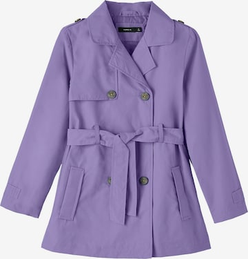 Manteau 'Maiyo' NAME IT en violet : devant