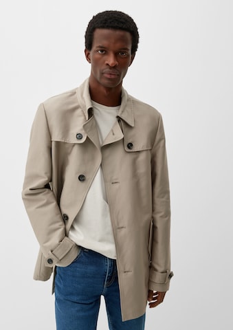 Manteau mi-saison s.Oliver en beige : devant