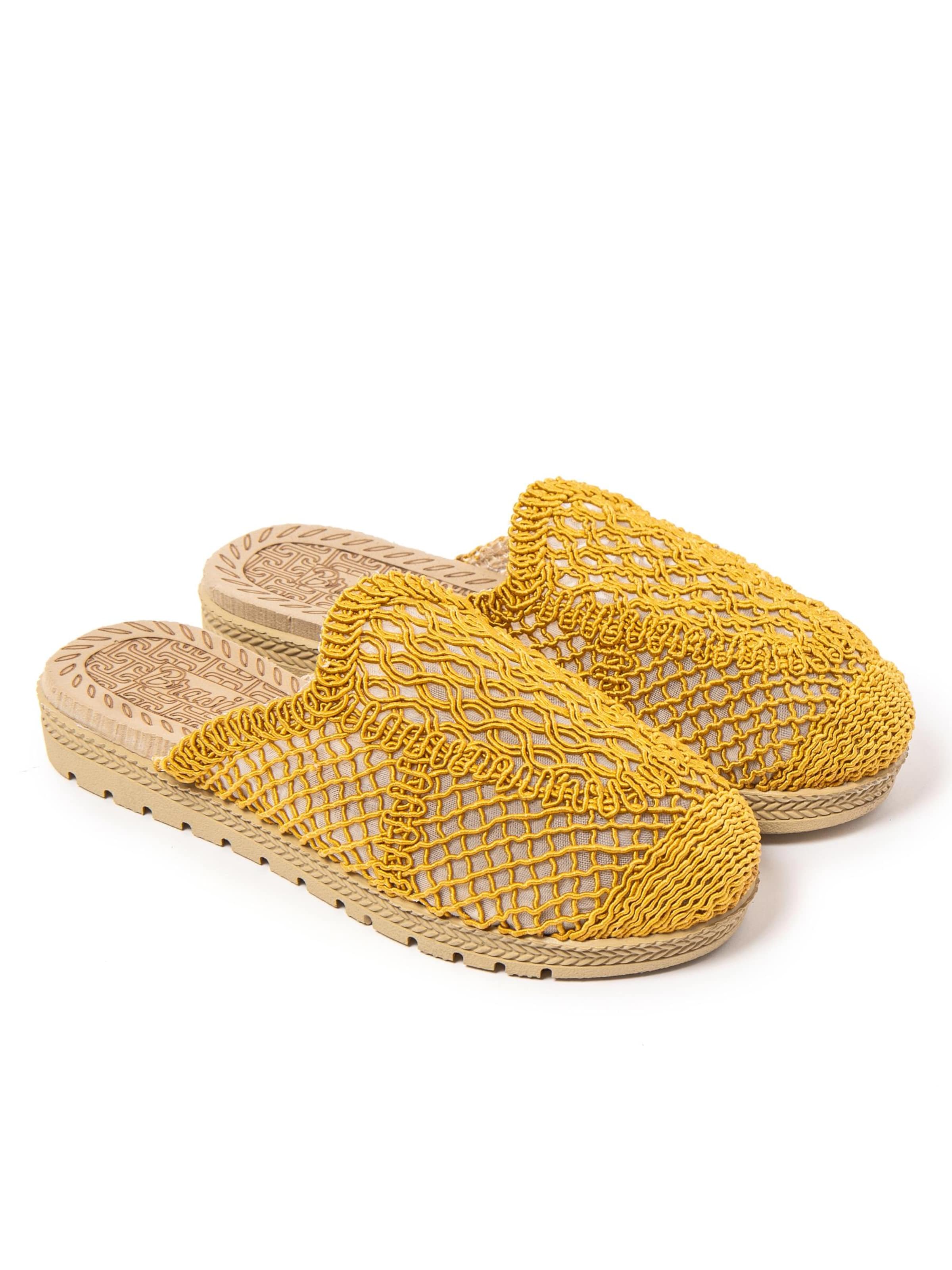 Brasileras Slipper 'Suna' in Yellow