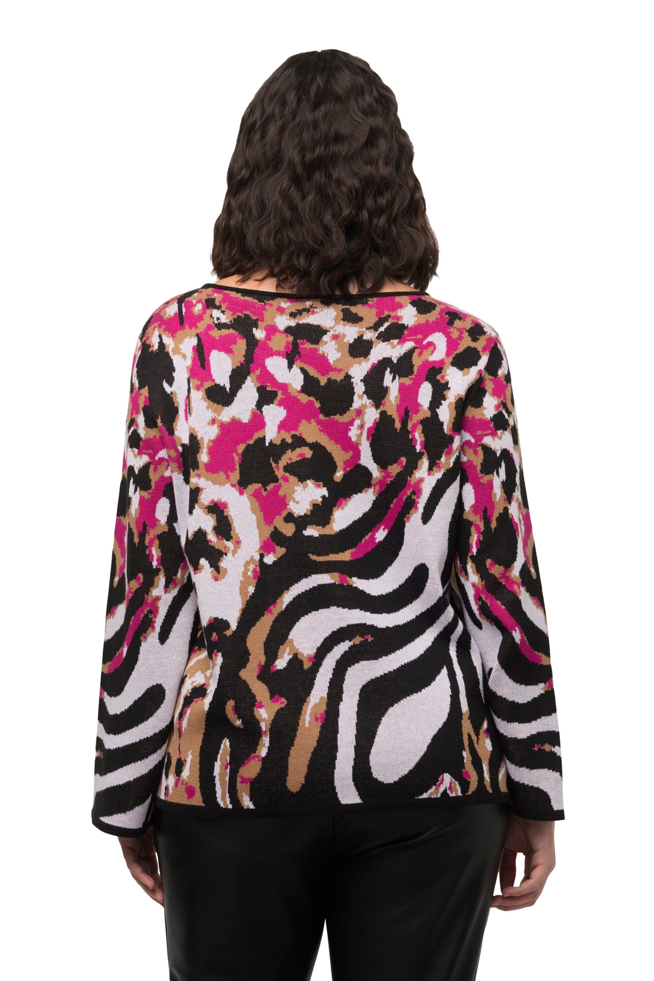 Ulla Popken Trui in Gemengde kleuren