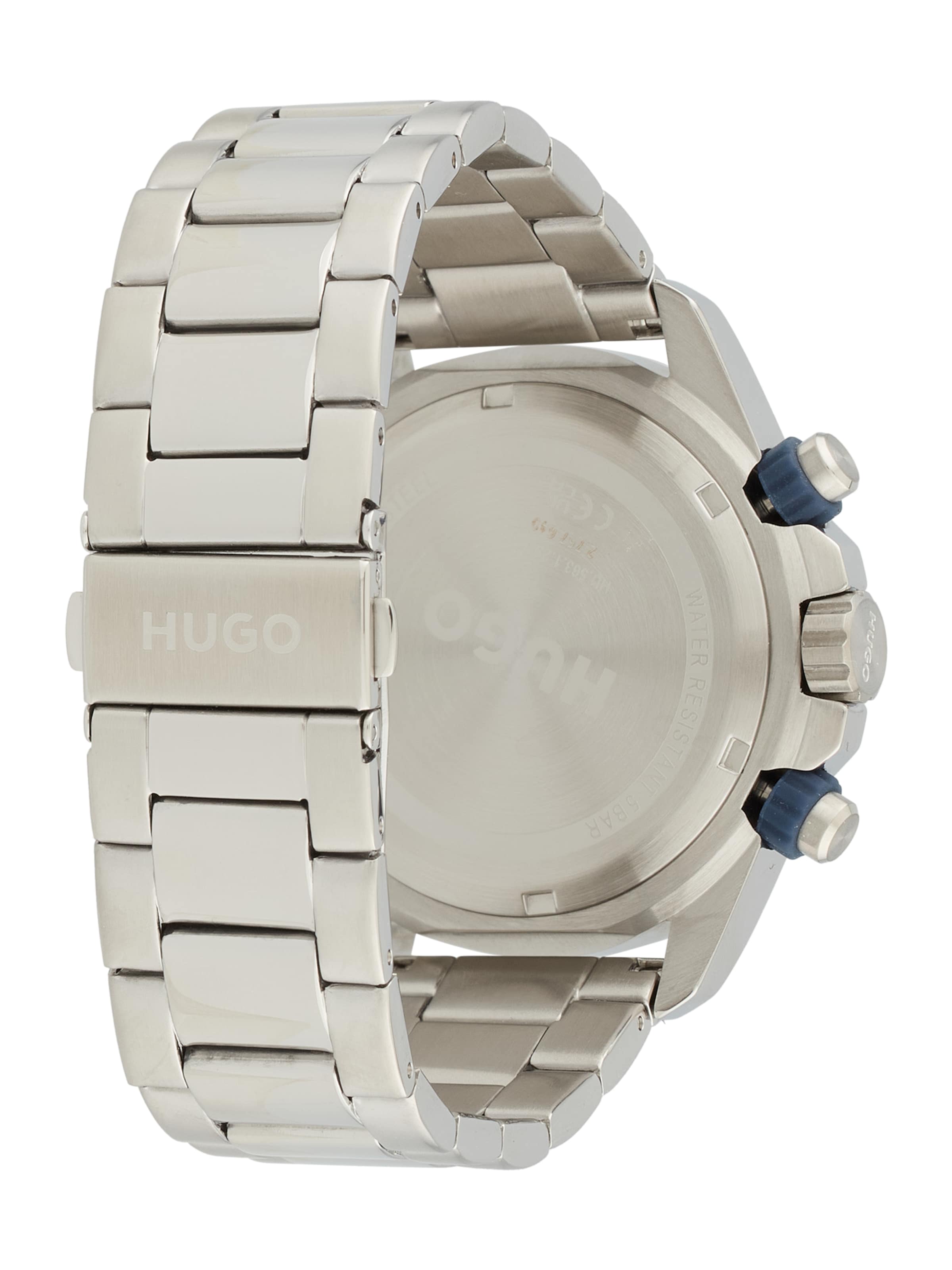 HUGO Аналоговые часы 'Dive' в Серебристый