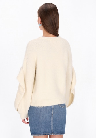 MYMO Trui 'Young Fashion' in Wit