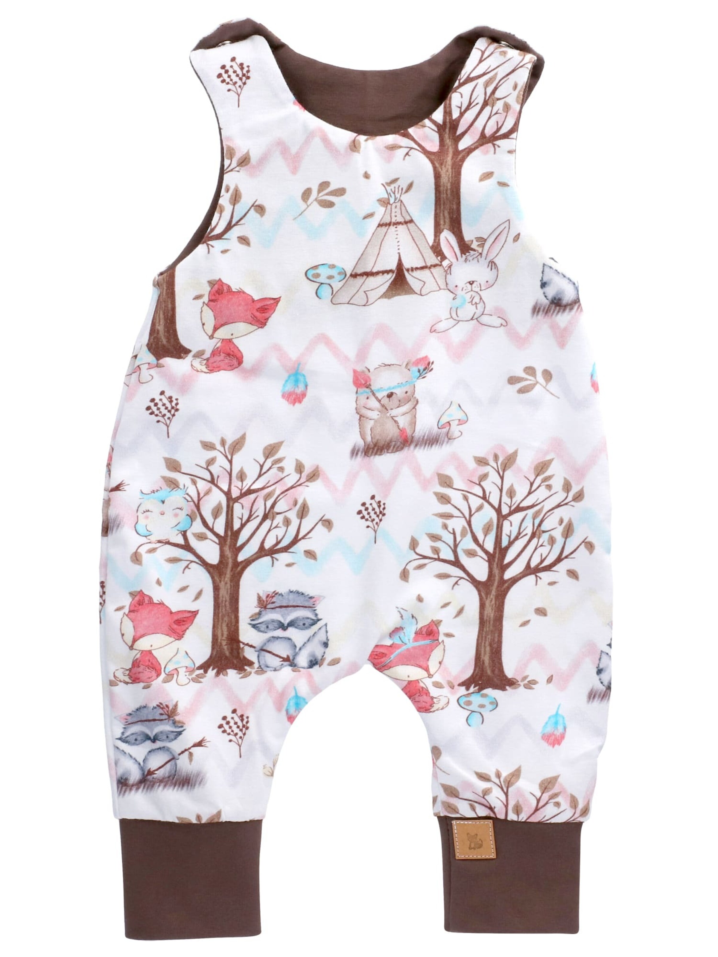 Land-Juwelen Romper/bodysuit in White: front