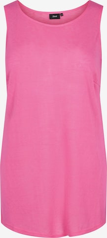 Zizzi Top 'Mamia' in Pink: front