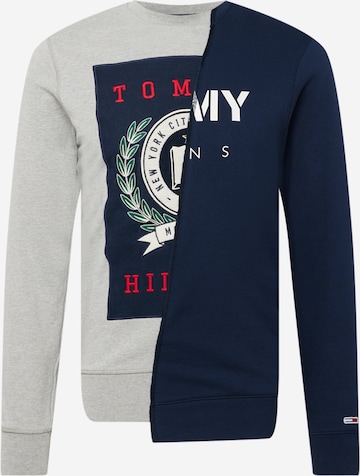 Felpa di Tommy Jeans in grigio: frontale