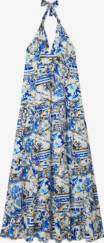 Desigual Letní šaty 'Tria' – modrá: přední strana