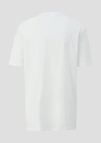 s.Oliver Men Tall Sizes T-Shirt in Weiß