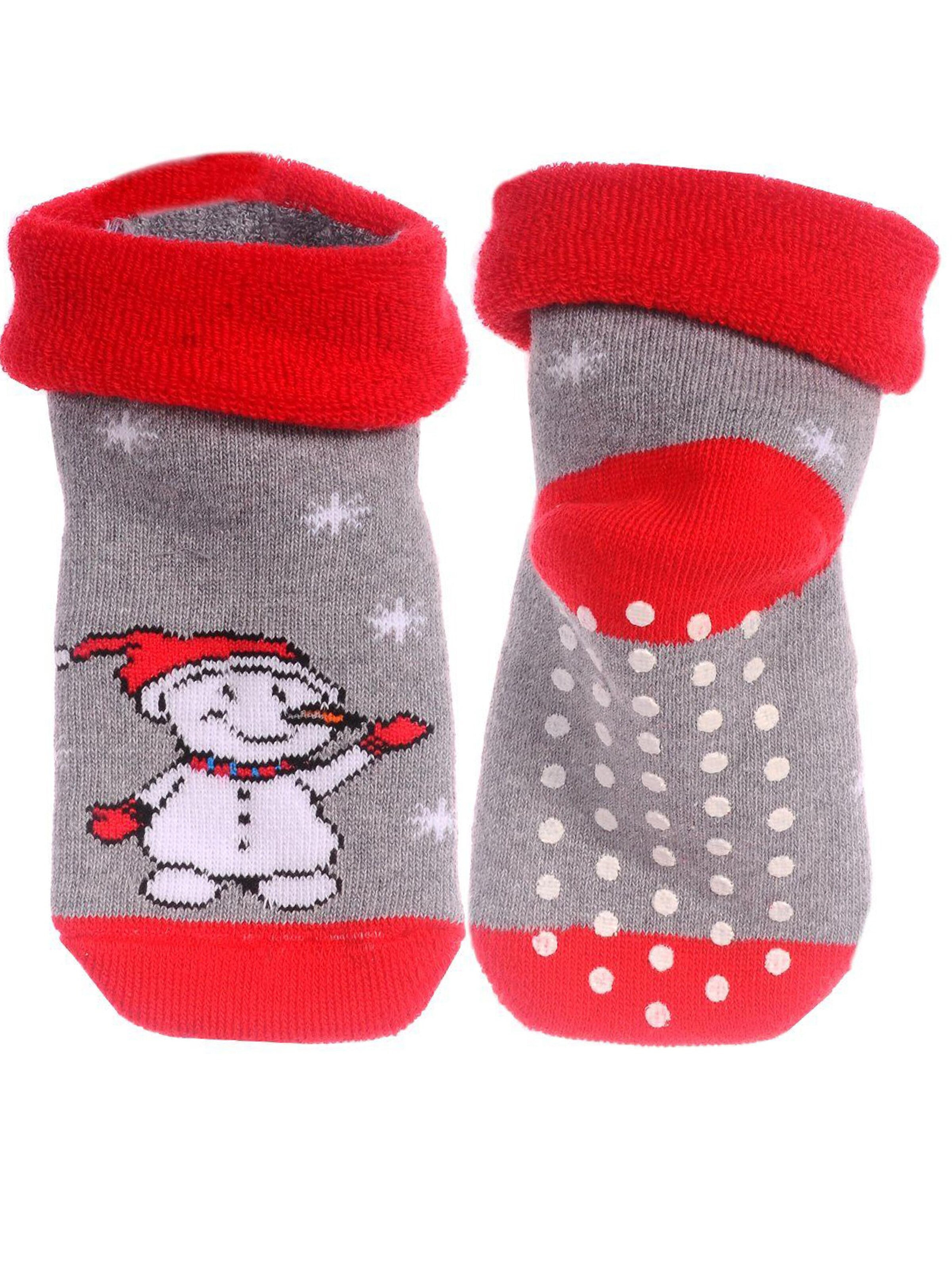 La Bortini Socken‌‌‌ in Grau: Vorderseite