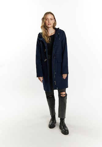 Manteau mi-saison 'Incus' DreiMaster Vintage en bleu