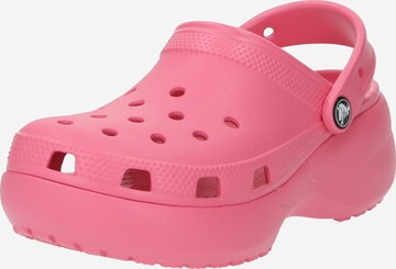 Clogs 'Classic' di Crocs in rosa: frontale