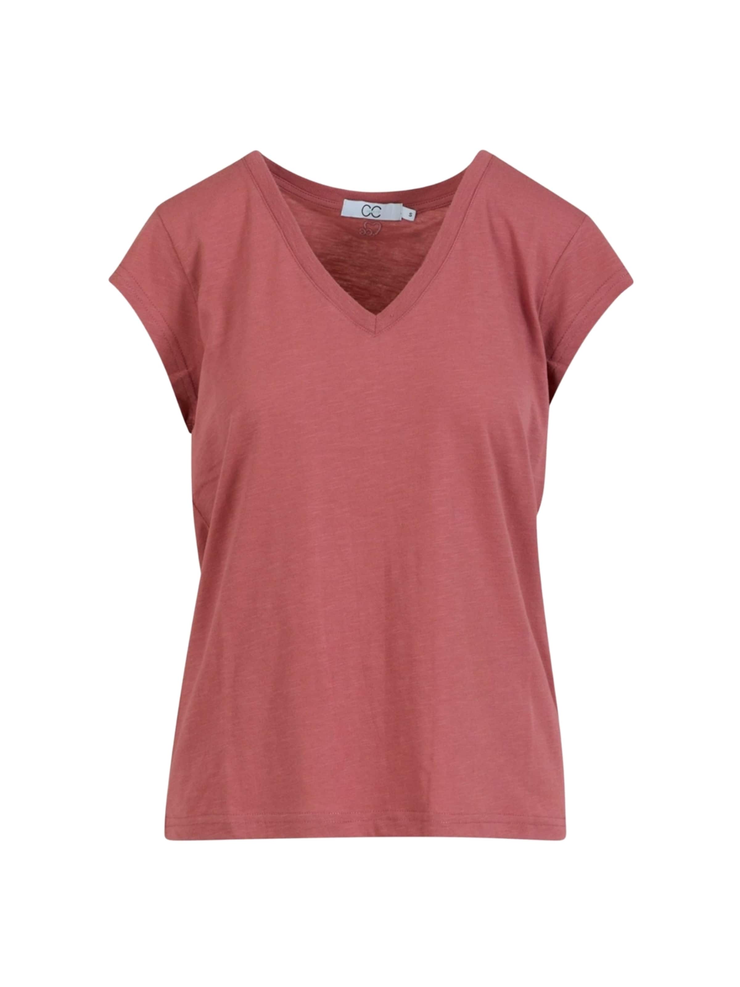 Coster Copenhagen Top ' CC ' w kolorze czerwony: przód