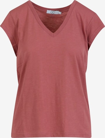 Coster Copenhagen Top ' CC ' w kolorze czerwony: przód